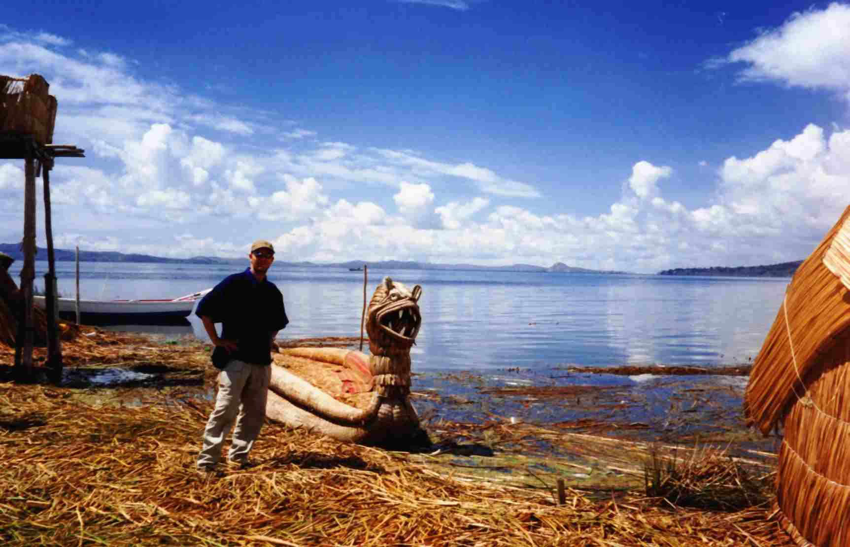 The floating Islands, Lake Titicaca